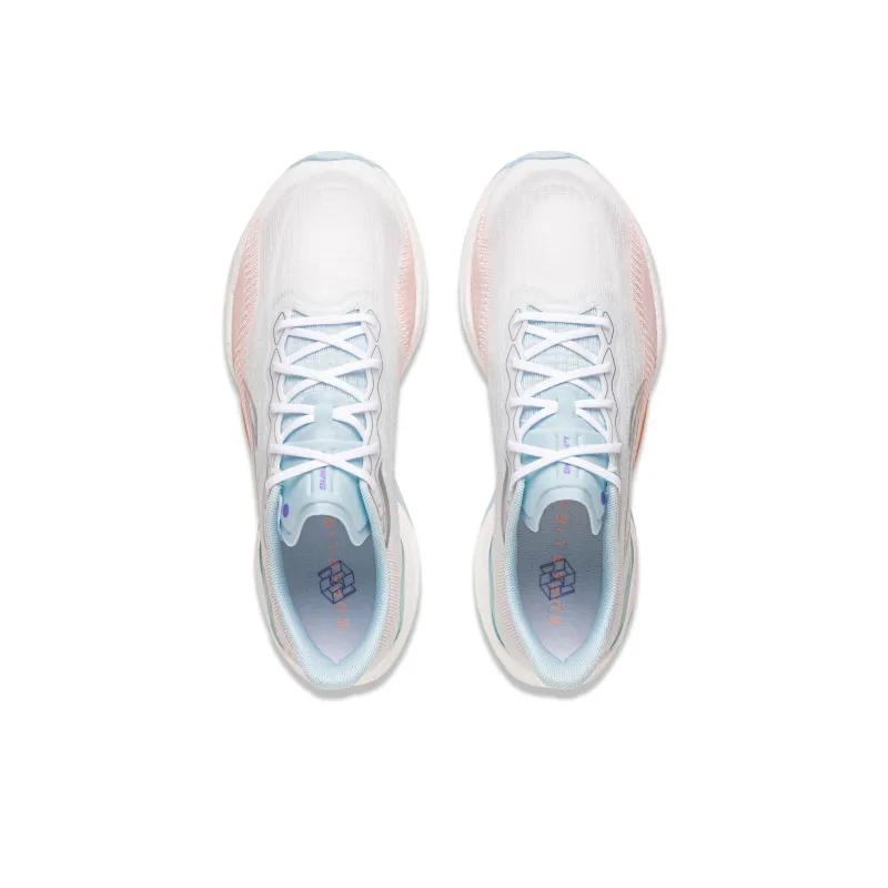 LINING Super Light 22 Running Shoes Women's Low Top Standard White-3