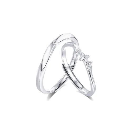 KUMET Sterling Silver Rings Unisex