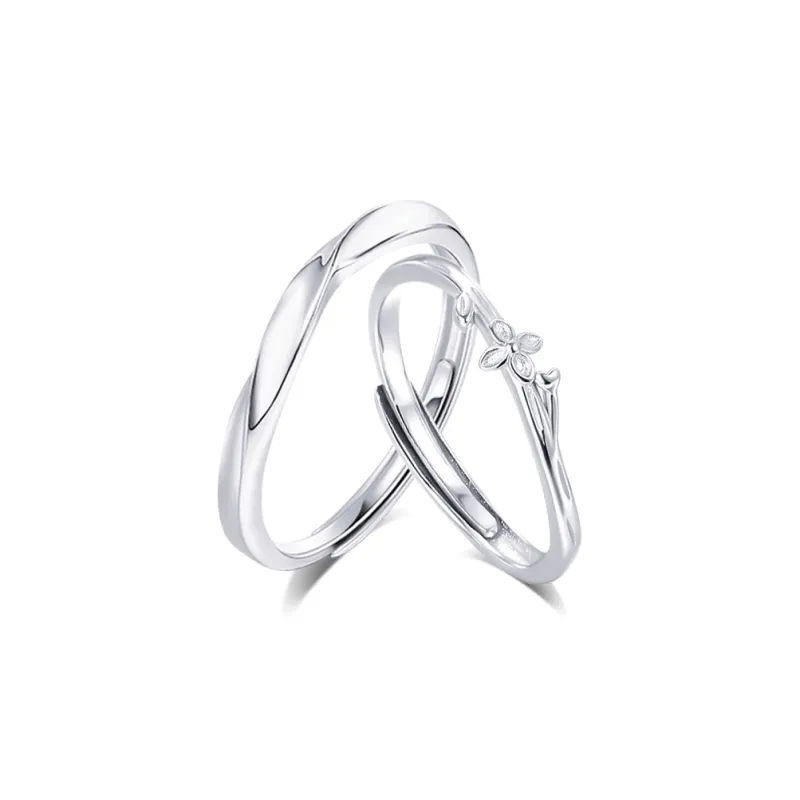 KUMET Sterling Silver Rings Unisex-0