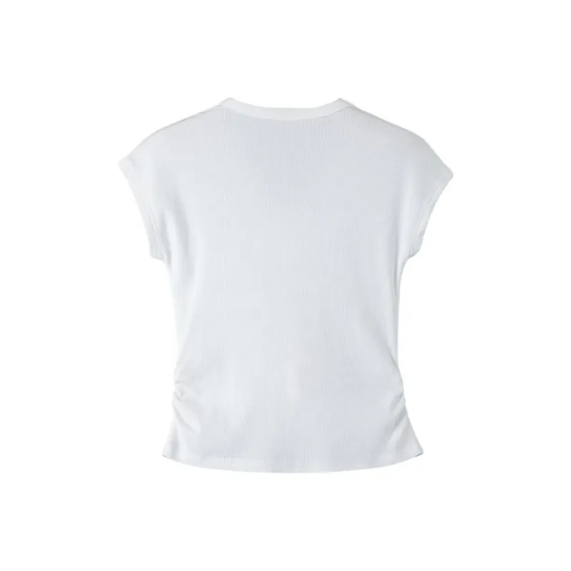 Late White Regular T Shirt Women's Dark Gray-5