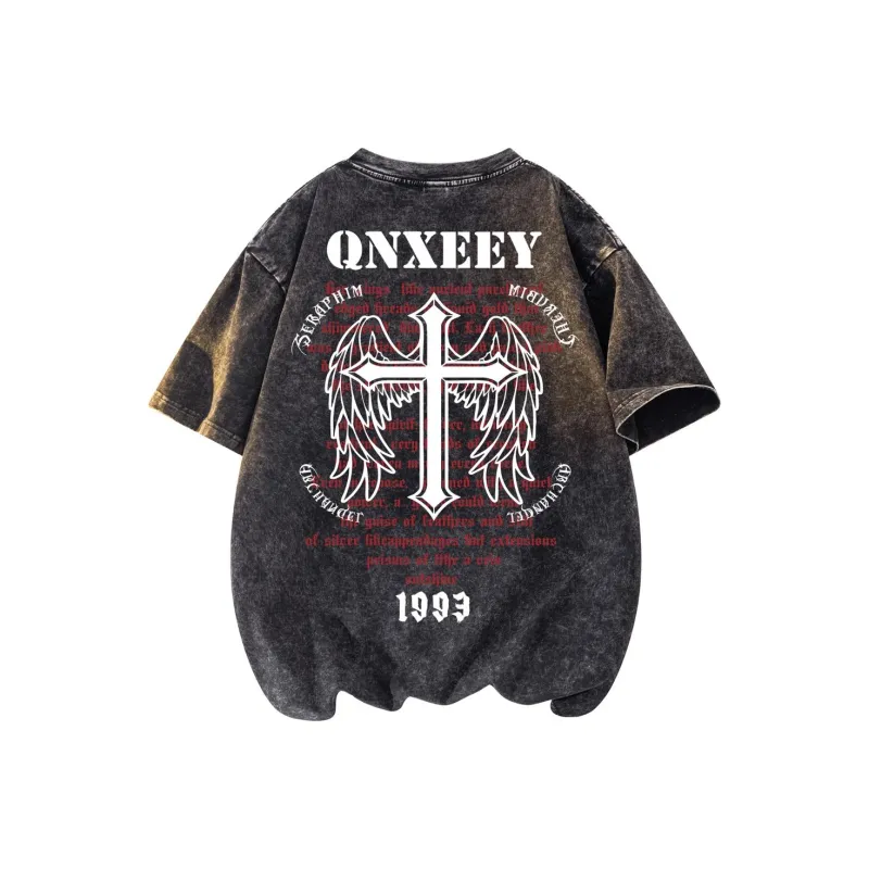 Qnxeey T Shirts Unisex-0