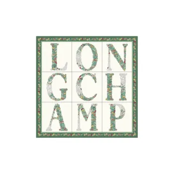 LONGCHAMP Silk Scarves Women's Green