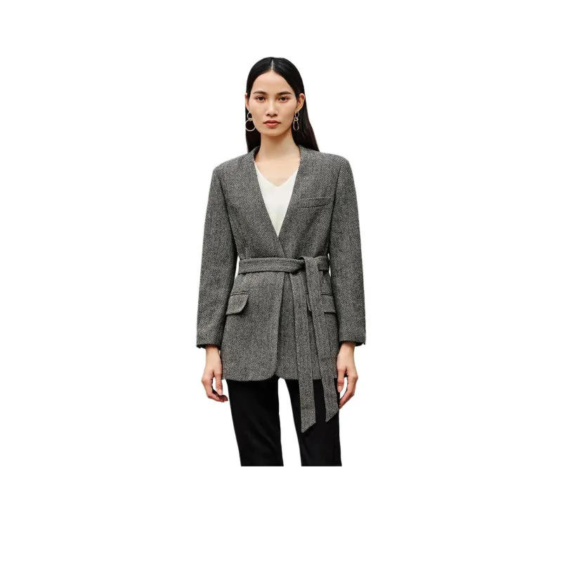 INSUN Business Suits Women's Smoke Gray-1
