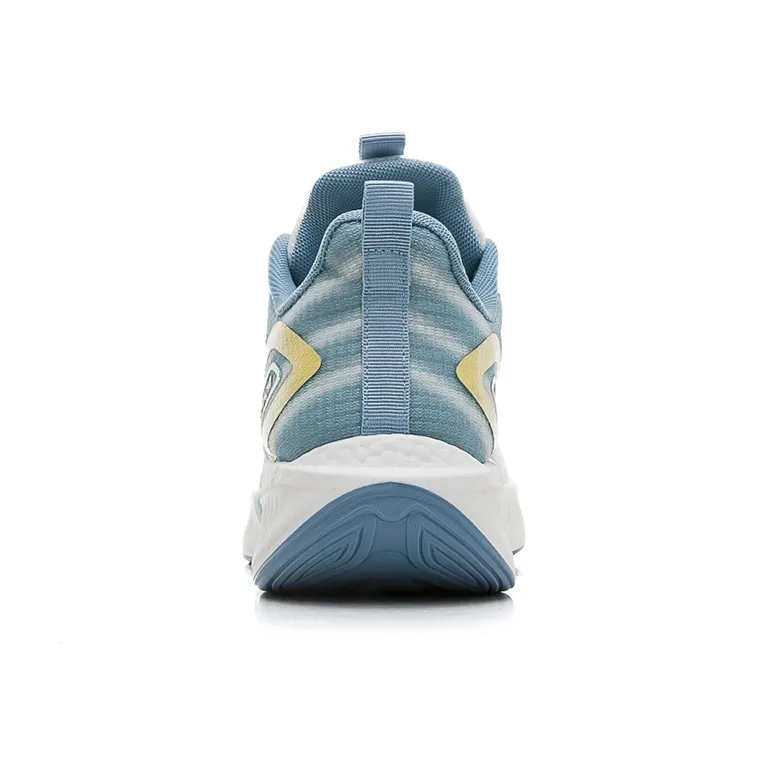 WARRIOR Running Shoes Men Mid Top Beige, Light Blue, Yellow-3