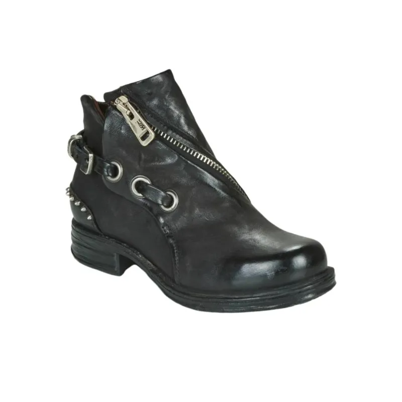 AirStep SAINT EC CLOU Ankle Boots 3cm Women's Black-3
