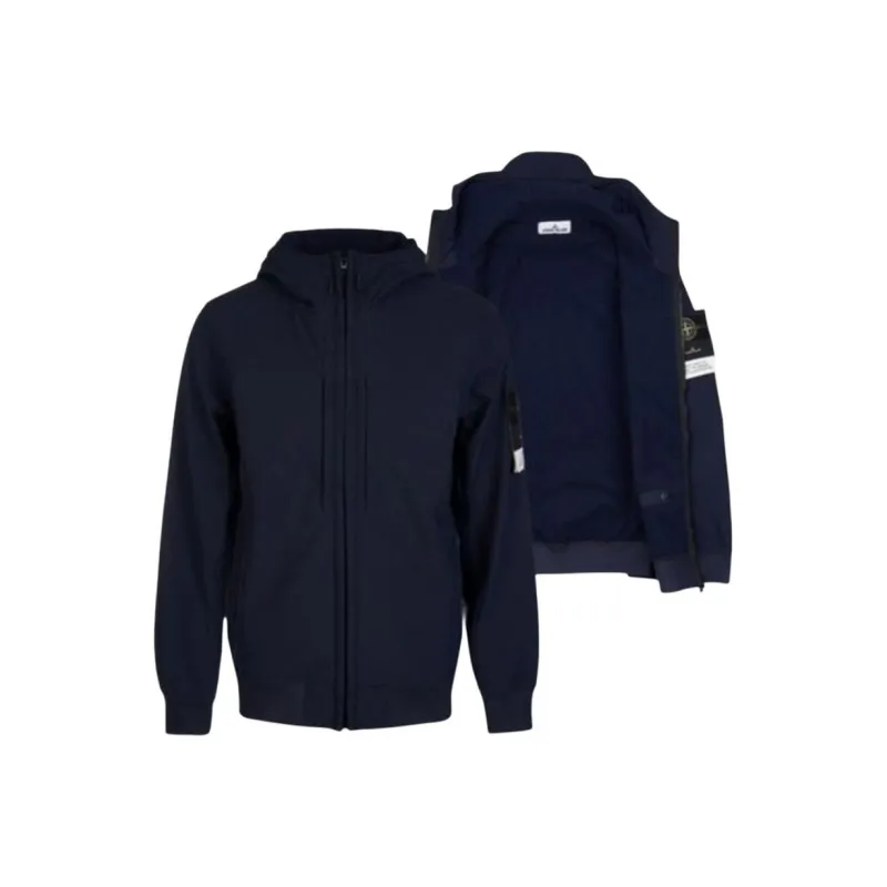 STONE ISLAND Jackets Coats Men's Marine Blue-6
