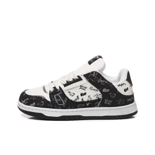 DEFINEX Slip Resistant Waterproof Cushioning Abrasion Resistant Lightweight Breathable Low Top Skateboard Shoes Unisex