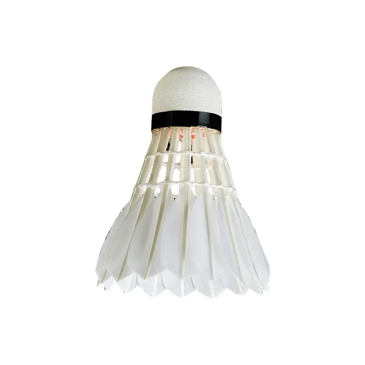 KUMPOO Goose Feather Shuttlecock 12 Pack Goose Feather All Round Goose Feather Shuttlecocks-4