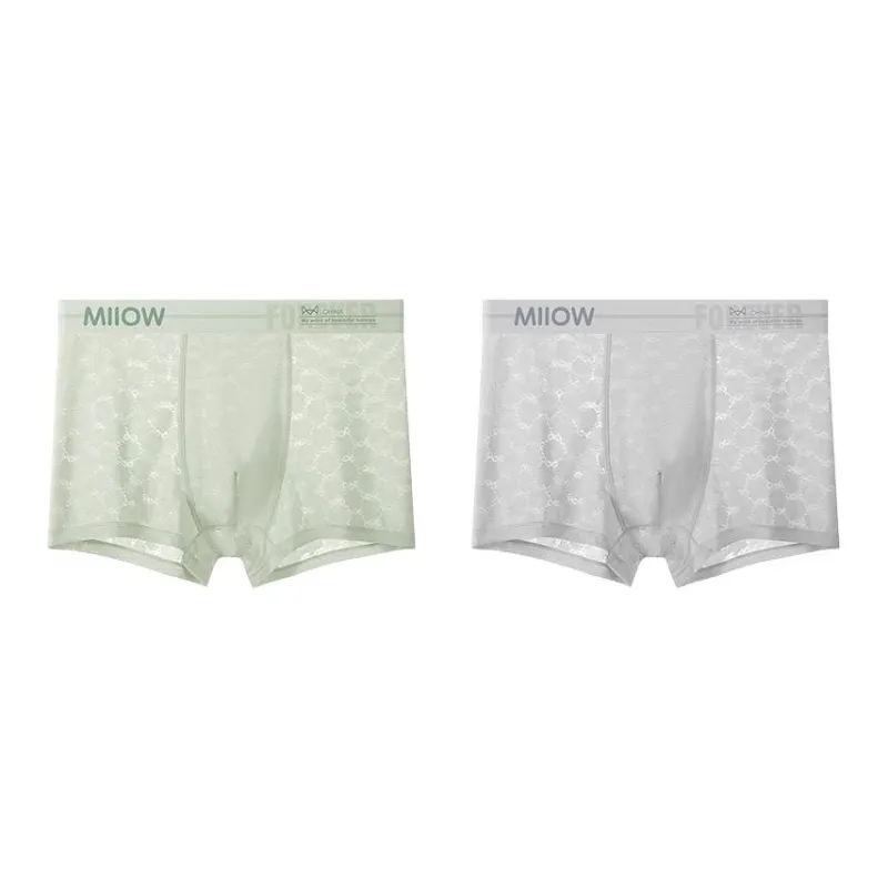 MIIOW Trendy Party Collection Cooling Summer Collection Underpants Men's Combo Set-9