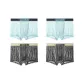 4 Pack (Ocean Blue+Ocean Blue+Elegant Black Ink+Elegant Black Ink)