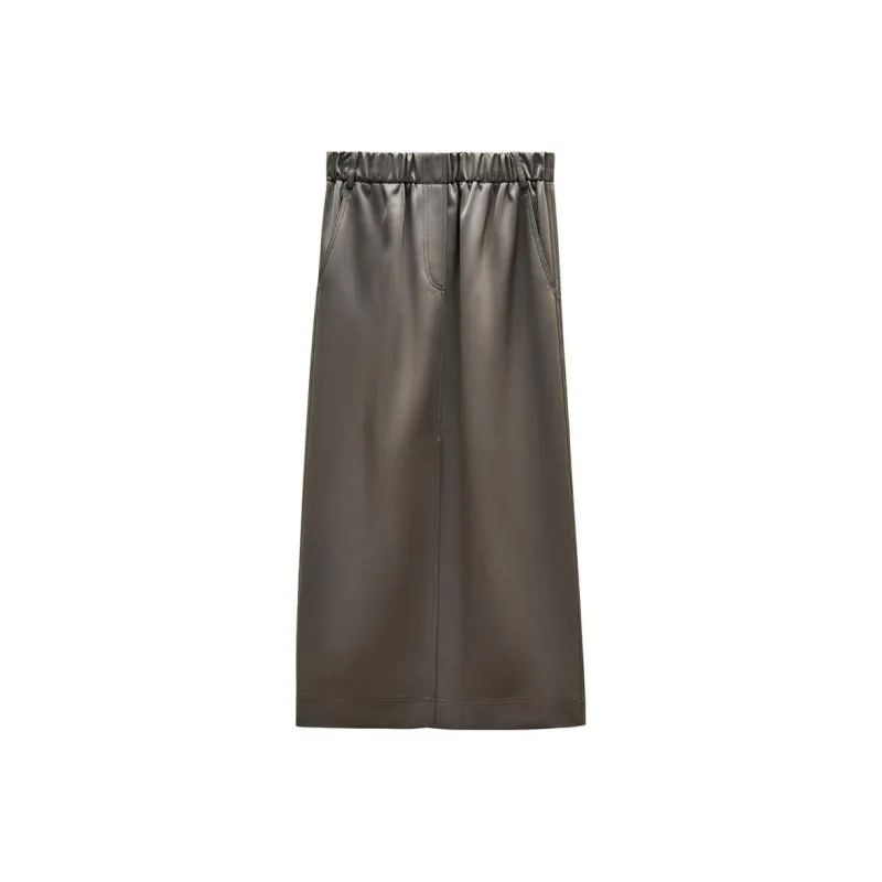 INSUN Casual Long Skirt Women's-0