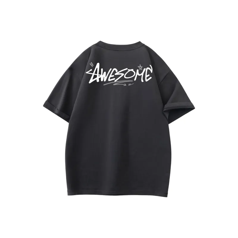 Warrior Huichao Riding The Wind Collection Drop Shoulder Sleeve T Shirt Women's-35