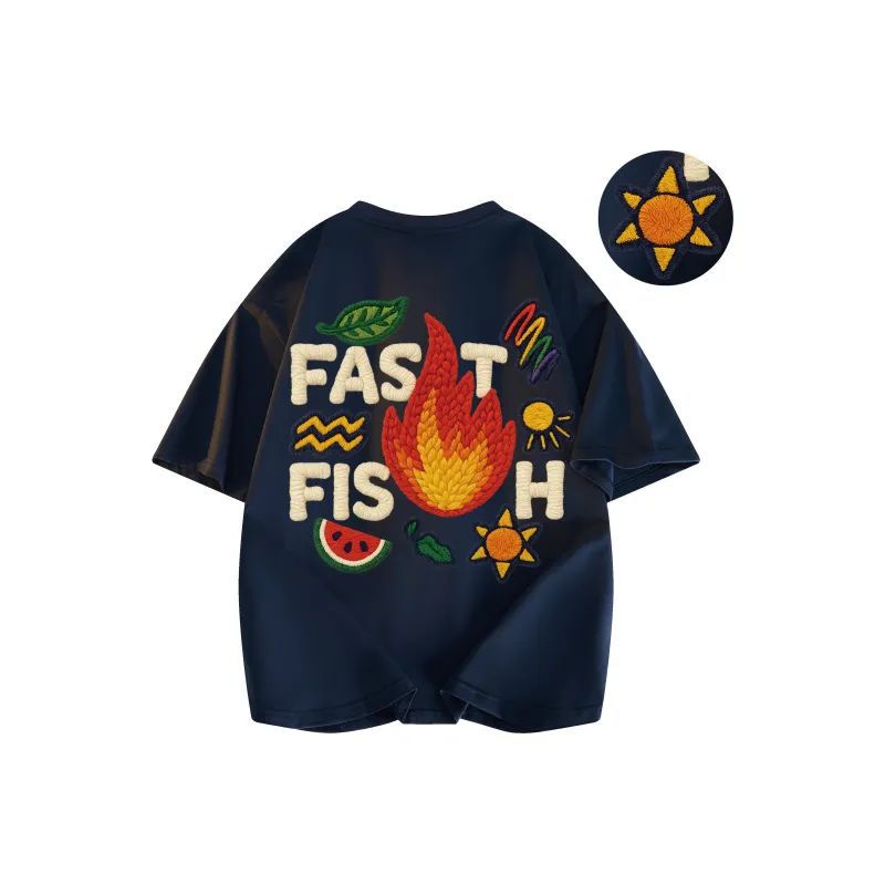FASTFISH T Shirts Unisex-6