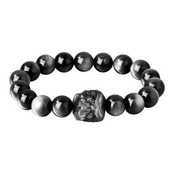 Lao Feng Xiang Obsidian Bracelets Unisex