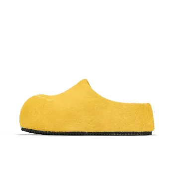 SMILEY Closed Toe Slippers Women's Yellow