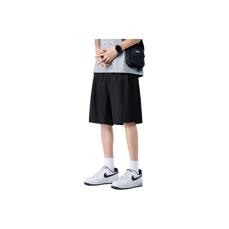 SIFLYTO Casual Shorts Unisex Black-0