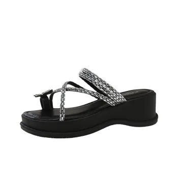 WUJI Slip Resistant Odor Resistant Slide Slippers Women's