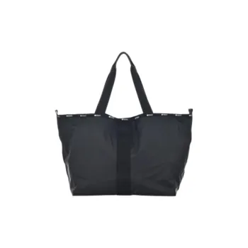 LeSportsac Fabric Tote Bag, Shoulder Bag Tubas Unisex Black