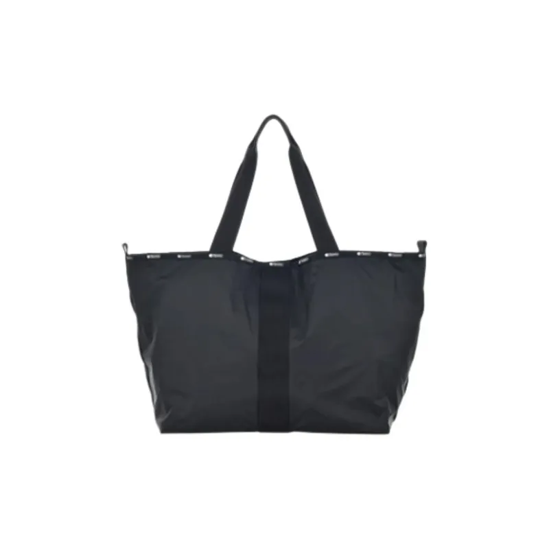 LeSportsac Fabric Tote Bag, Shoulder Bag Tubas Unisex Black-0