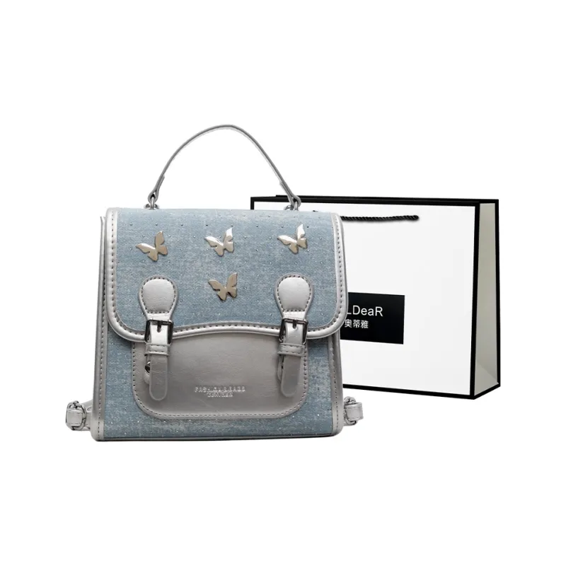 ALLDeaR PU Backpack Women's Multicolor-6