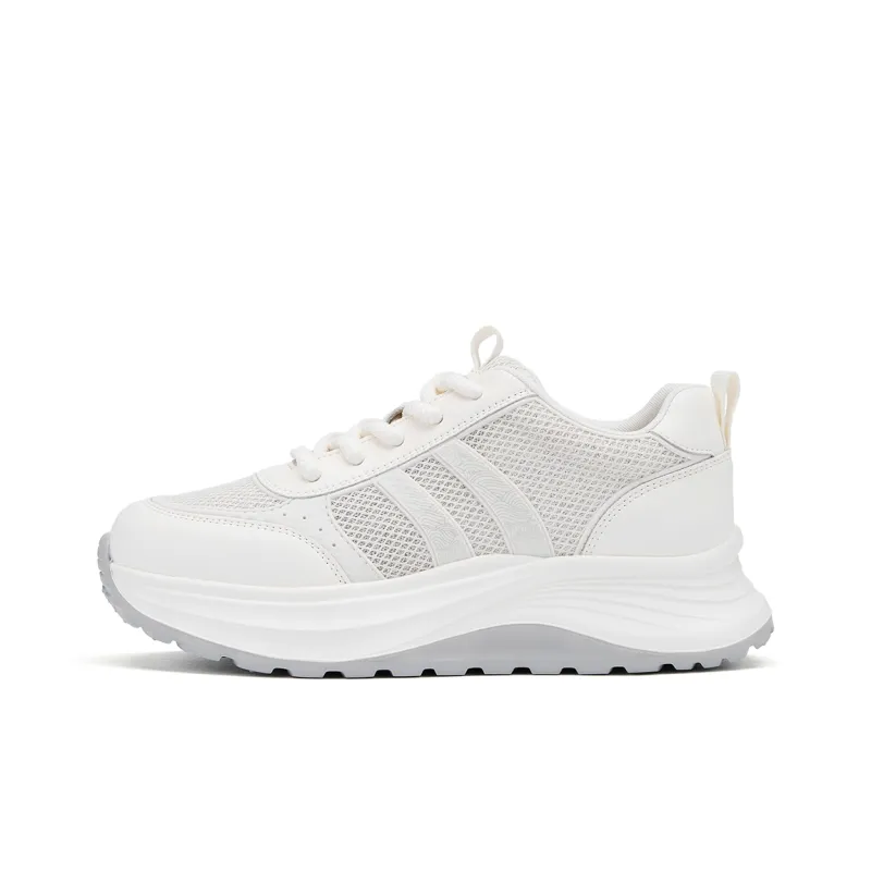 Hotwind Height Increasing Lightweight Low Top Casual Shoes Women's-0