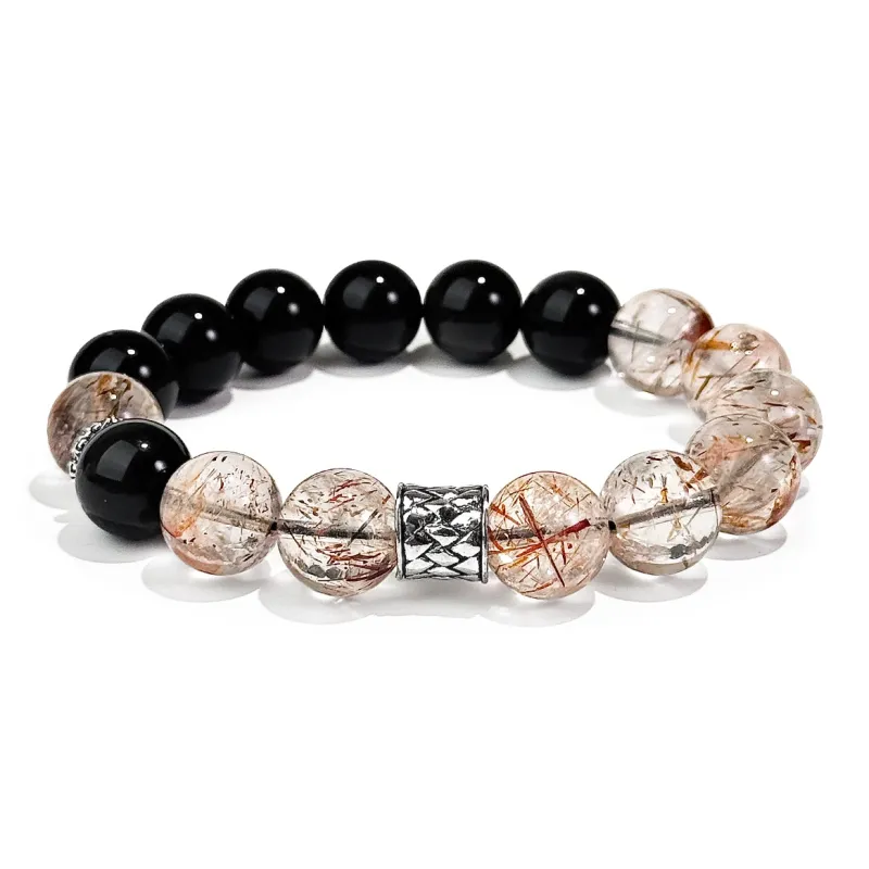 CMFY Obsidian Jade Bracelets Unisex-0