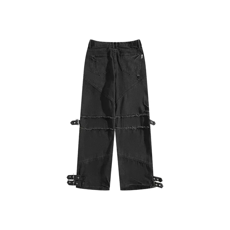 WHELVE Jeans Unisex Black-1