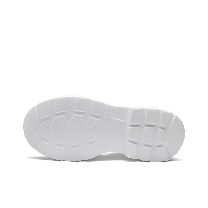 Kappa Back to Back Low Top Skateboard Shoes Women's Classic White-5