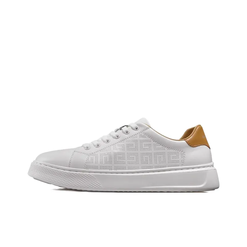 Bansley Skateboard Shoes Men Low Top Black-0