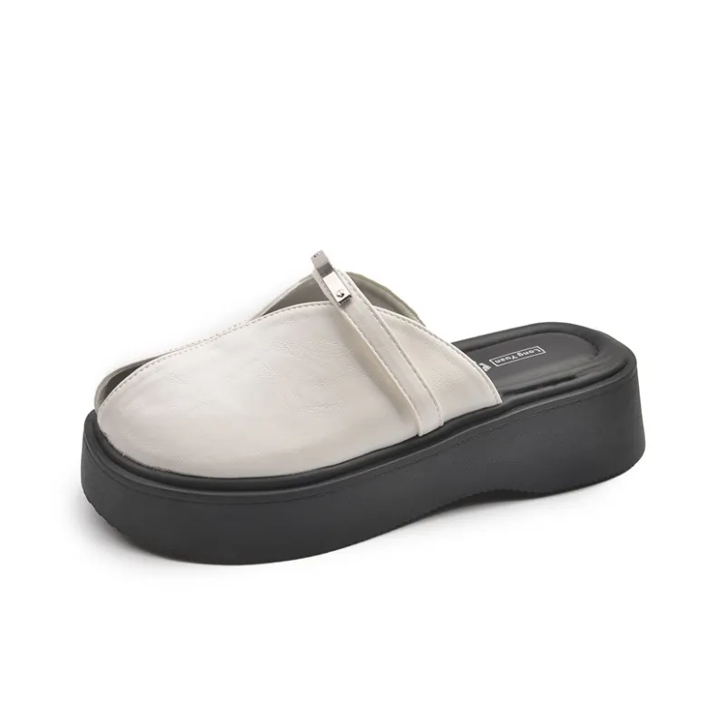 WUJI Slip Resistant Odor Resistant Closed Toe Slippers Women's-5