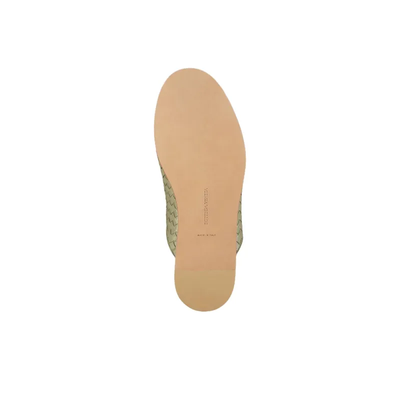 Bottega Veneta Quiet Closed Toe Slippers Men's Green-5
