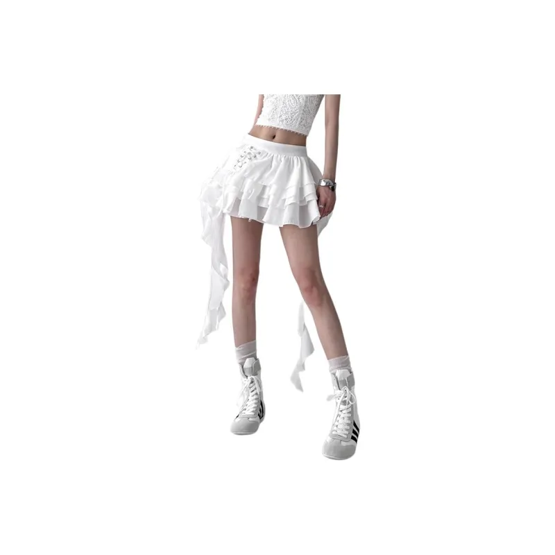 YINLEI Casual Short Skirts Women's-5