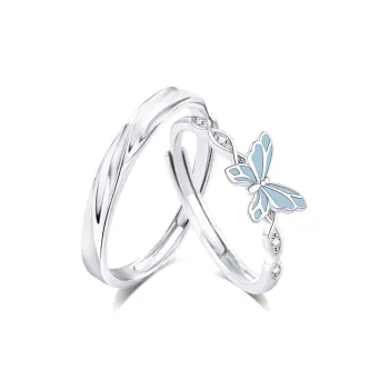 KUMET Sterling Silver Rings Unisex