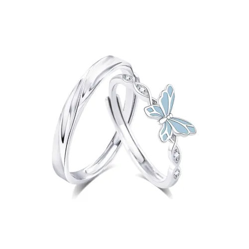 KUMET Sterling Silver Rings Unisex