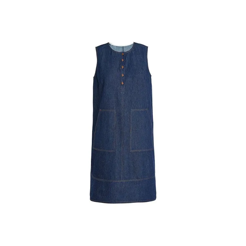 HDFULERN Sleeveless Dress Women's-0