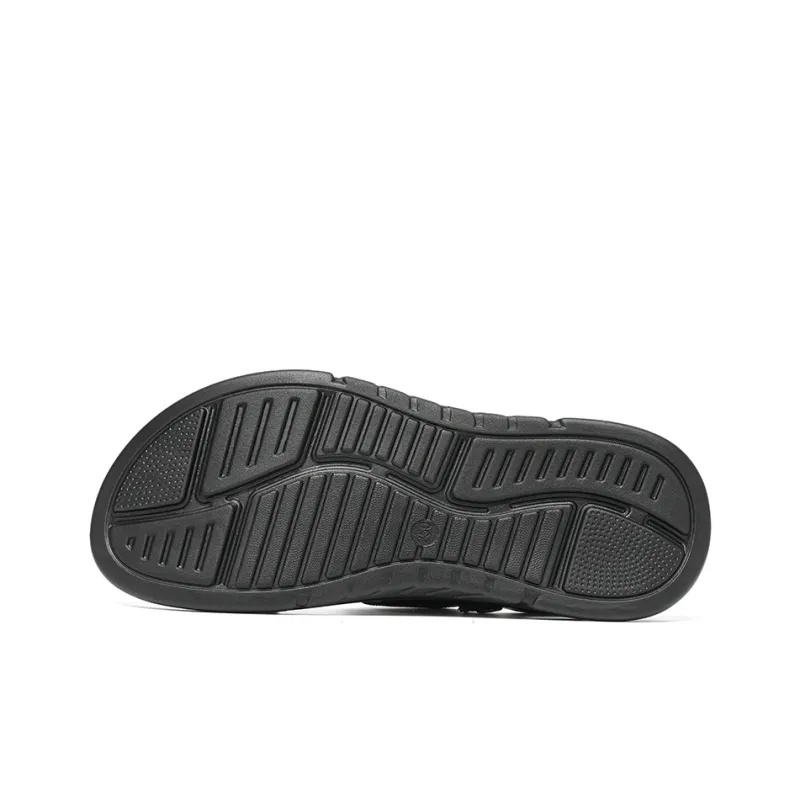 Mulinsen Beach Sandals Men Black/Brown-11