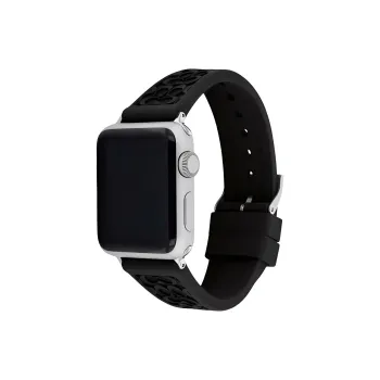 COACH Apple Compatibility Watch Band 38mm Rubber Material