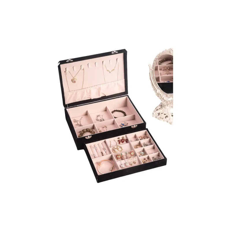 THE THREE SHEEP Ring Earrings Jewelry Box-3