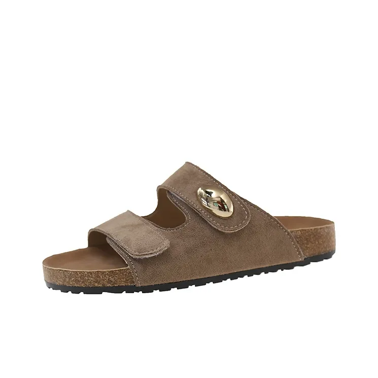 WUJI Slip Resistant Abrasion Resistant Slide Slippers Women's-10