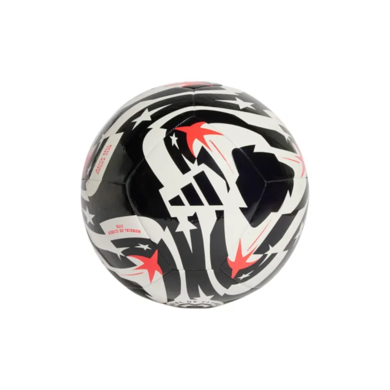 Adidas Size 5 Soccer PU Machine Stitched Soccer Ball Unisex Black-0
