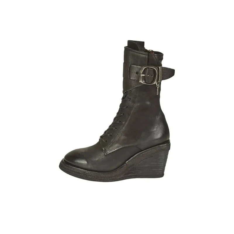 AirStep TALL Ankle Boots 8cm Women's Black-0