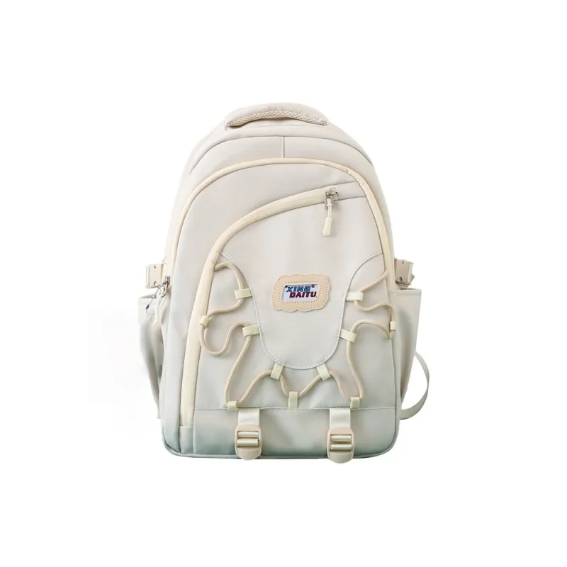 Vack Nylon Backpack Unisex Multicolor-10
