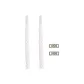 White Round Shoelace 1 Pack