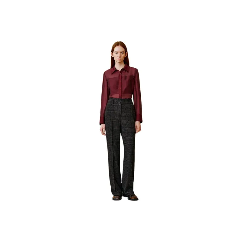 INSUN Suit Trousers Women's Dark Coffee-0