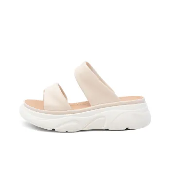COMELY Slide Slippers Women's Ecru/Apricot