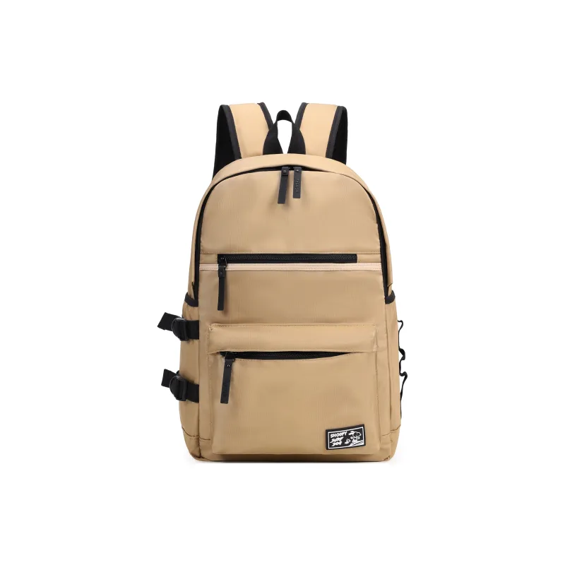 SNOOPY Polyester Backpack Regular Unisex Blue/Orange/Khaki/Black-4