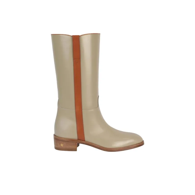 GUCCI Ankle Boots Men Beige-1