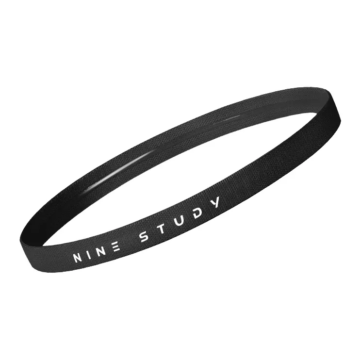 NINE STUDY Sweatbands Elastic Sweatband Outfit Balls Running Outdoor Sports Training Fitness Yoga Unisex-0