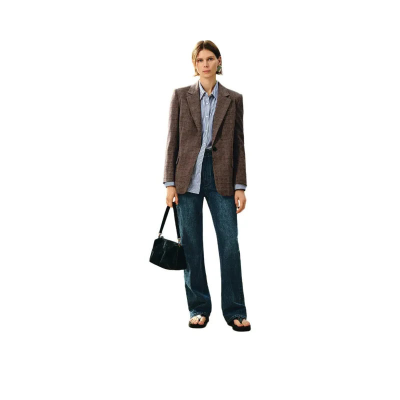 INSUN Business Suits Women's Khaki-1