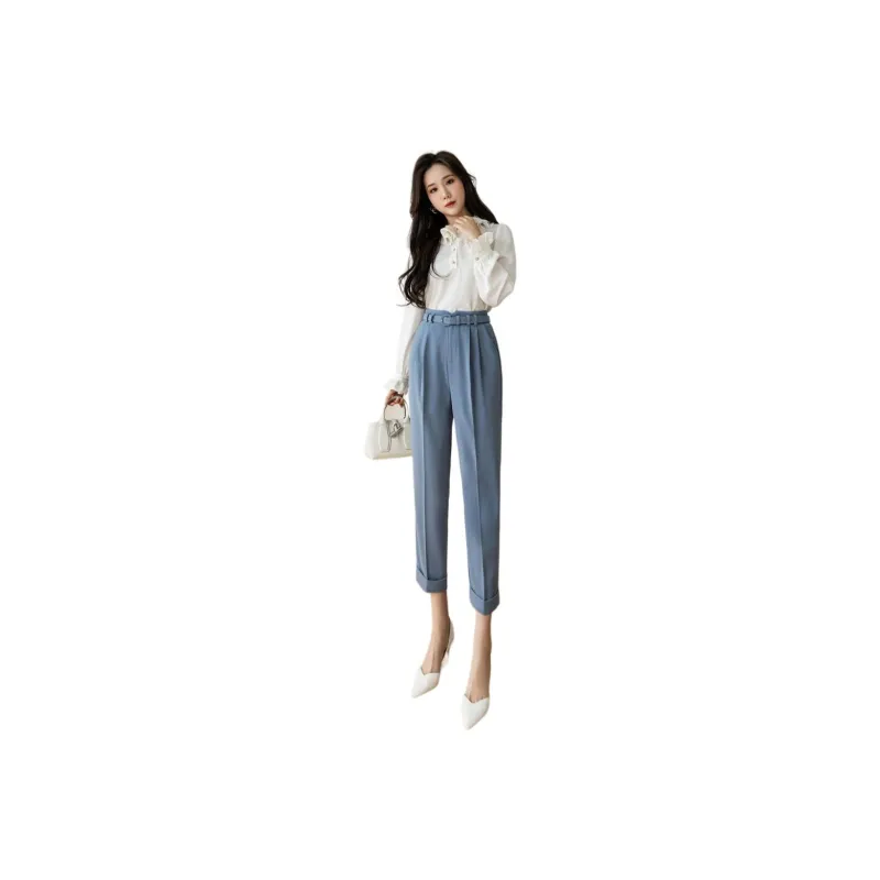 GOSO Straight Fit Cigarette Pants Women's-3